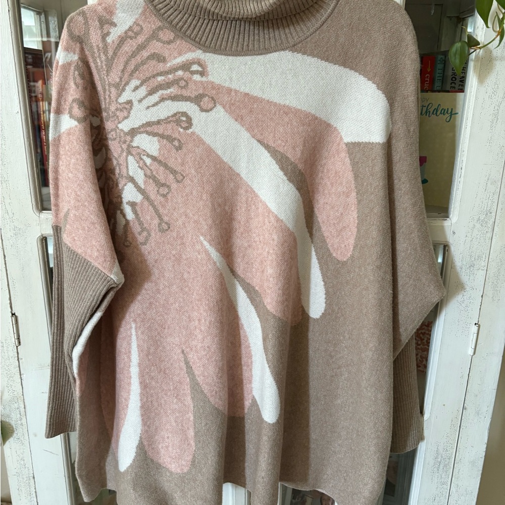 Joseph Women's Sweater in Pink, Cream, and Brown